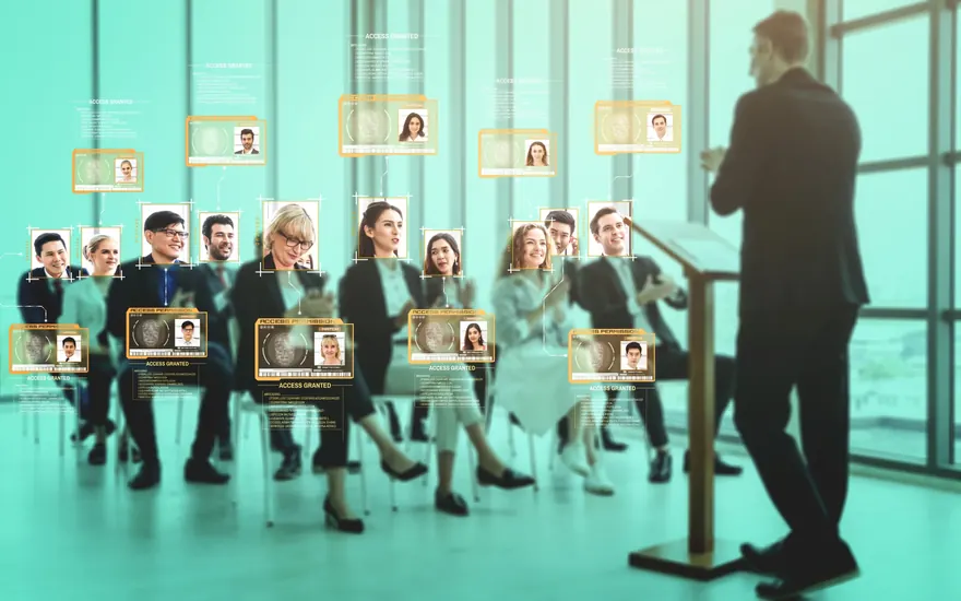 Embedded QA team briefing in a modern office environment